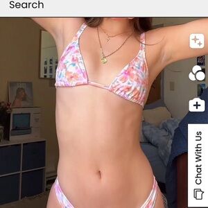 PacSun Floral Bikini Set